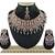 Grey designer function wear ad necklace set