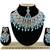 Turquoise designer function wear ad necklace set