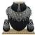Grey designer function wear ad necklace set