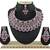 Red designer function wear ad necklace set
