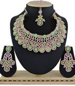 Multicolor designer function wear ad necklace set