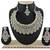 Green designer function wear ad necklace set
