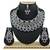 Blue designer function wear ad necklace set