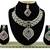 Green designer function wear ad necklace set