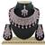 Pink designer function wear ad necklace set