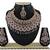 Grey designer function wear ad necklace set