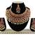 Multicolor designer function wear ad necklace set