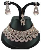 Multicolor designer function wear ad necklace set