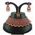 Pink designer function wear ad necklace set