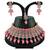 Pink designer function wear ad necklace set