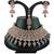 Grey designer function wear ad necklace set