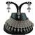 Grey designer function wear ad necklace set