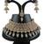 Grey designer function wear ad necklace set
