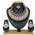 Black designer function wear ad necklace set