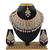 Pink designer function wear ad necklace set