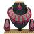 Red designer function wear ad necklace set