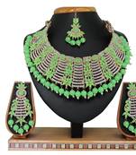 Multicolor designer function wear ad necklace set