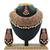 Pink designer function wear ad necklace set
