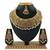 Gold designer function wear ad necklace set