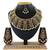 Blue designer function wear ad necklace set