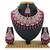 Red designer function wear ad necklace set