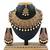 Pink designer function wear ad necklace set