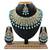 Turquoise designer function wear ad necklace set