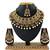 Black designer function wear ad necklace set