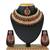 Multicolor designer function wear ad necklace set
