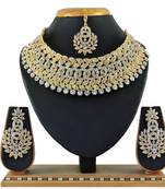 Multicolor designer function wear ad necklace set