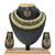 Green designer function wear ad necklace set