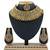 Gold designer function wear ad necklace set