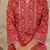 Red Adda Work Cotton Kurta and Pant Set with Dupatta
