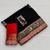 Black Dola Silk blend Wedding Saree