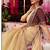 Off White sequin And Dori Embroidered Twil With Banarashi Crush Saree