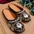Embroidery work jutti , inside leather finish with heavy soft sole