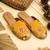 Embroidery work jutti , inside leather finish with heavy soft sole
