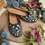 Embroidery work jutti , inside leather finish with heavy soft sole