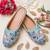 Embroidery work jutti , inside leather finish with heavy soft sole