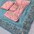 Sky Party Wear Crunchy silk Saree with embroidery