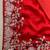 Red Party Wear Soft Rangoli  Art Silk Saree