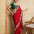 Red Party Wear Soft  Fendy tissue Saree