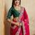 Red Party Wear Soft Fendy Tissue Saree