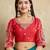 Teal Blue Party Wear Soft Fendy Tissue Saree