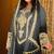 Grey embroidered chinon pakistani salwar suit