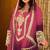 Pink embroidered chinon pakistani salwar suit