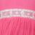 Pink plain georgette dress