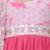 Pink embroidered cotton sharara set