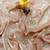 Cream Beads Pipe Hand Work Butta fendy Satin silk blend Saree