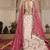 Cream Tissue sequin embroidery Semi-Stitched Lehenga choli & Dupatta